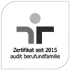 Zertifikat: seit 2015 audit berufundfamilie